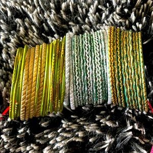 Green set bangles
